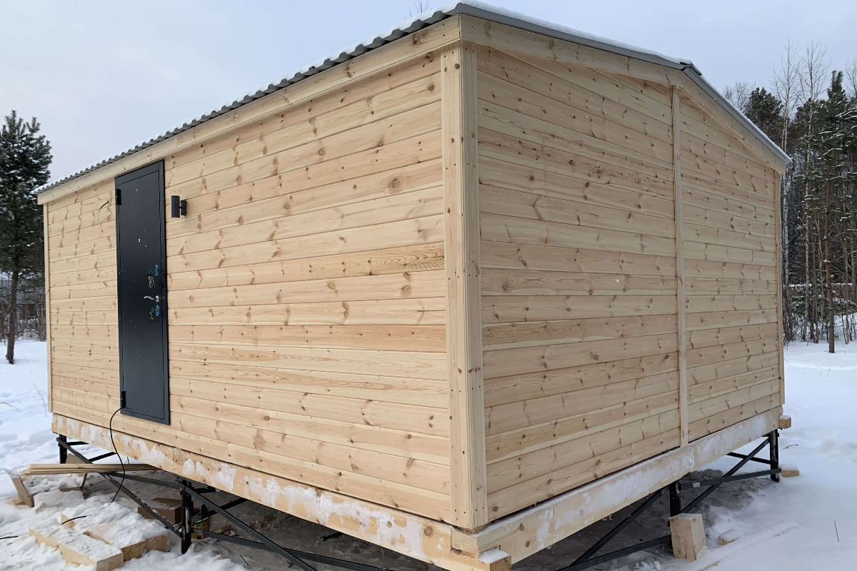 Модульный дом с двумя спальнями 30 м²