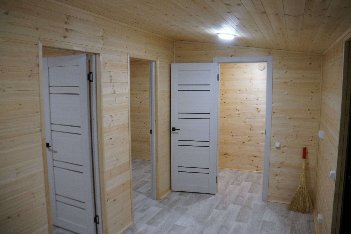 Модульный дом с двумя спальнями 30 м²