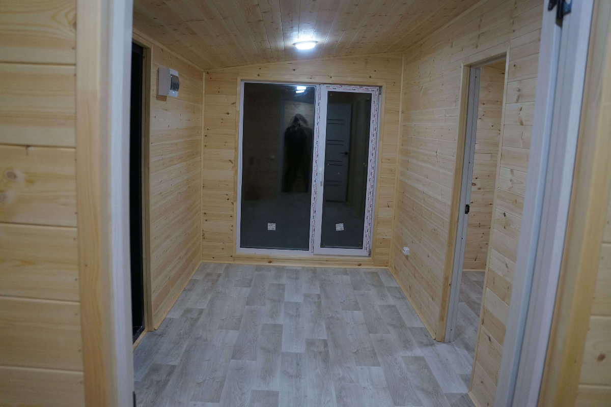 Модульный дом с двумя спальнями 30 м²