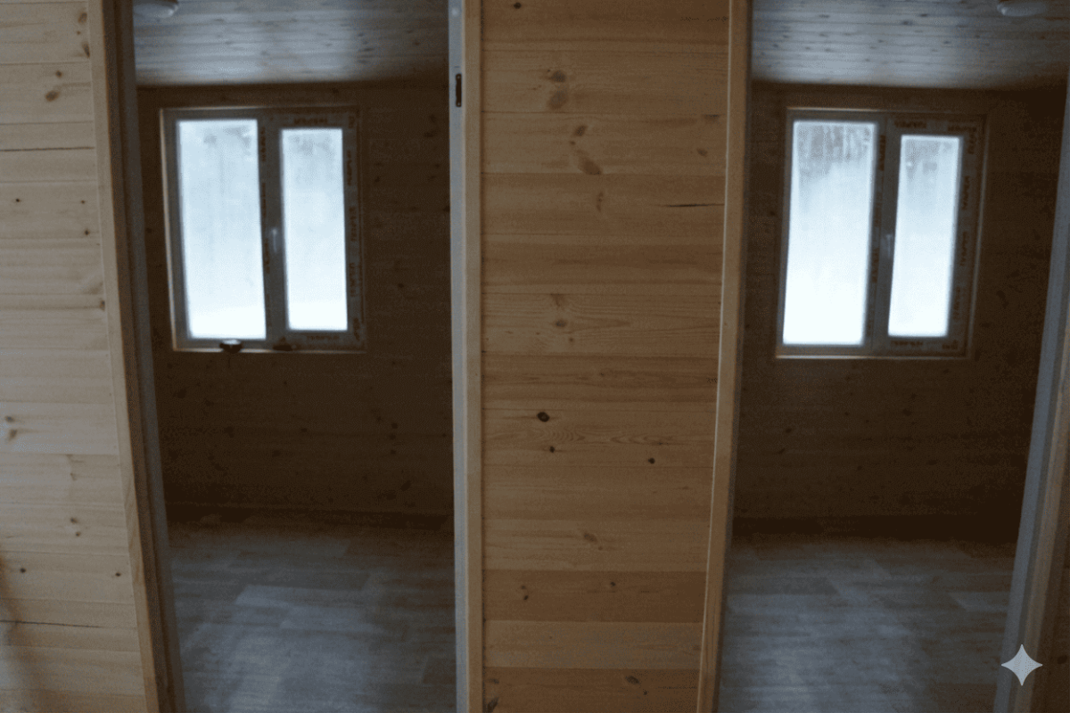 Модульный дом с двумя спальнями 30 м²