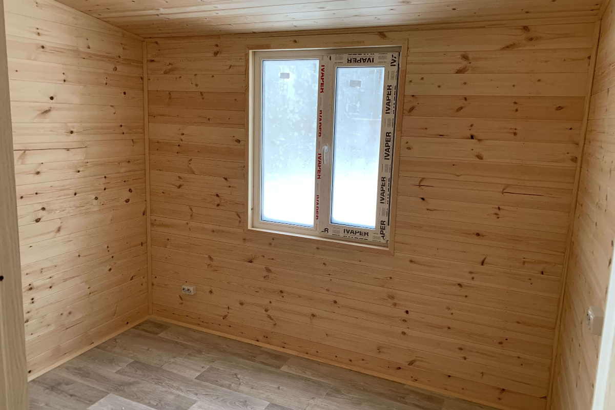 Модульный дом с двумя спальнями 30 м²