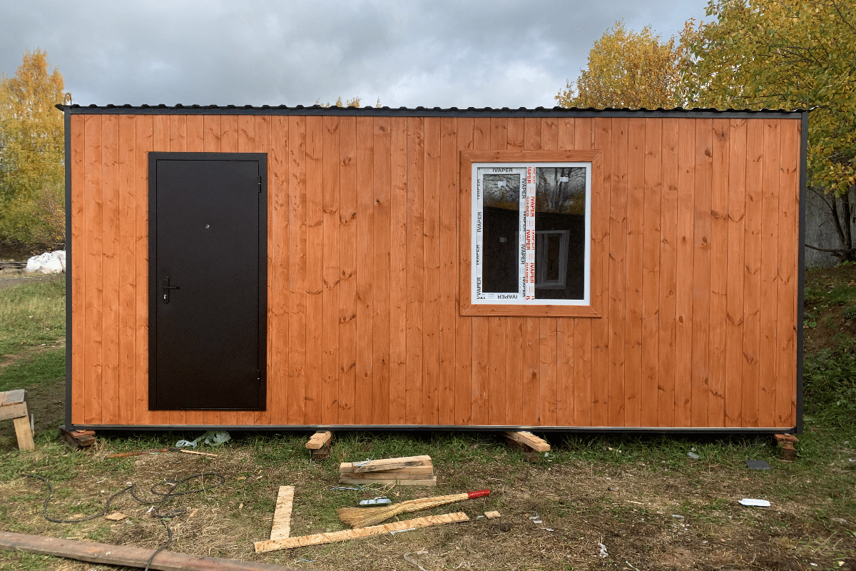 Бытовка дачная и садовая для дачи 15 м²