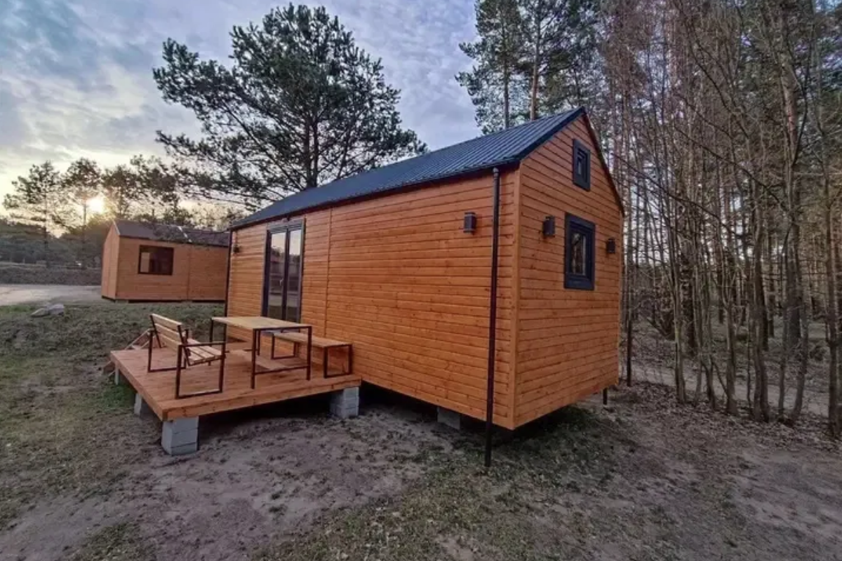 Мини модульный дом 15 м² + 5 м² веранда