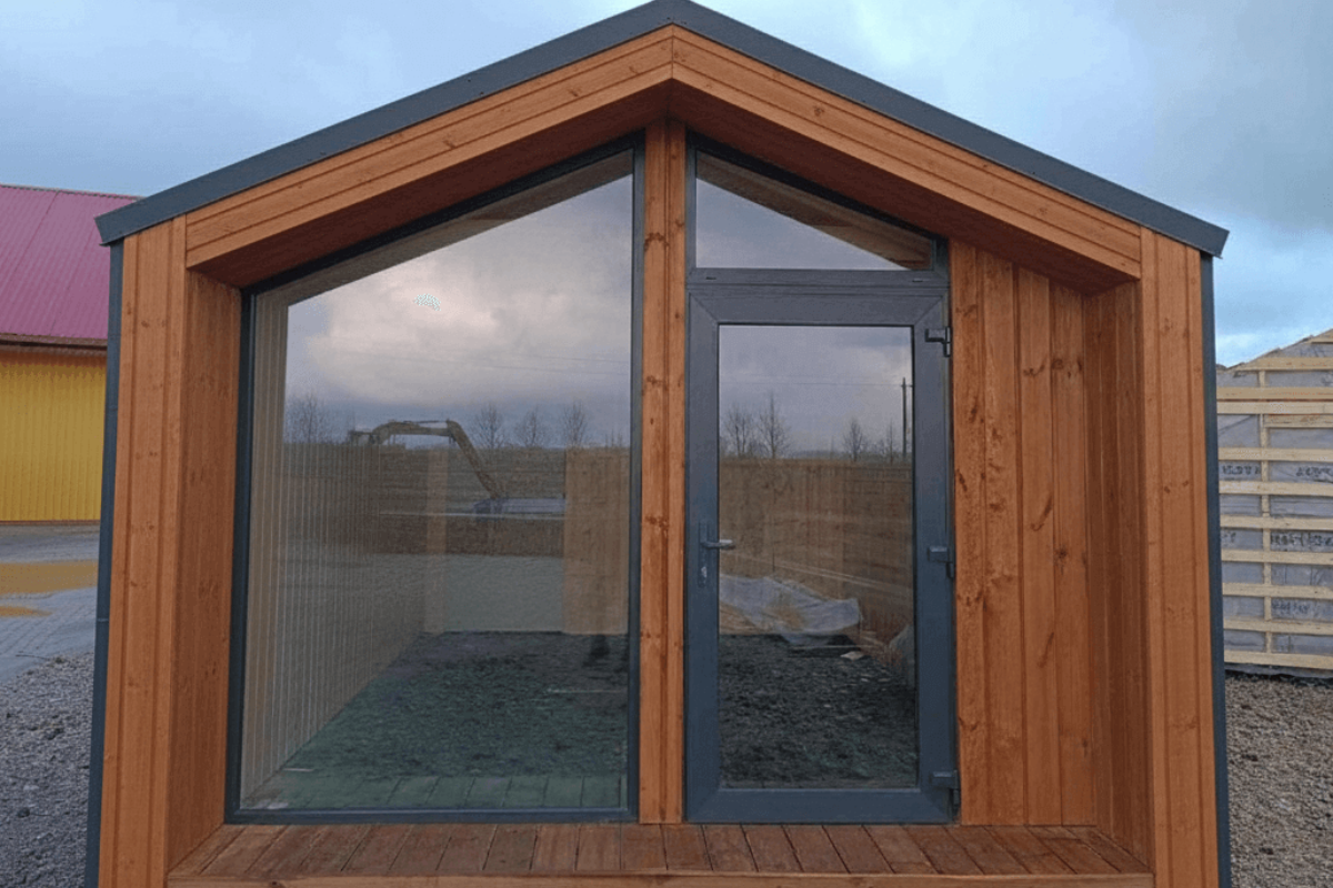 Барнхаус модульный дом 28 м²