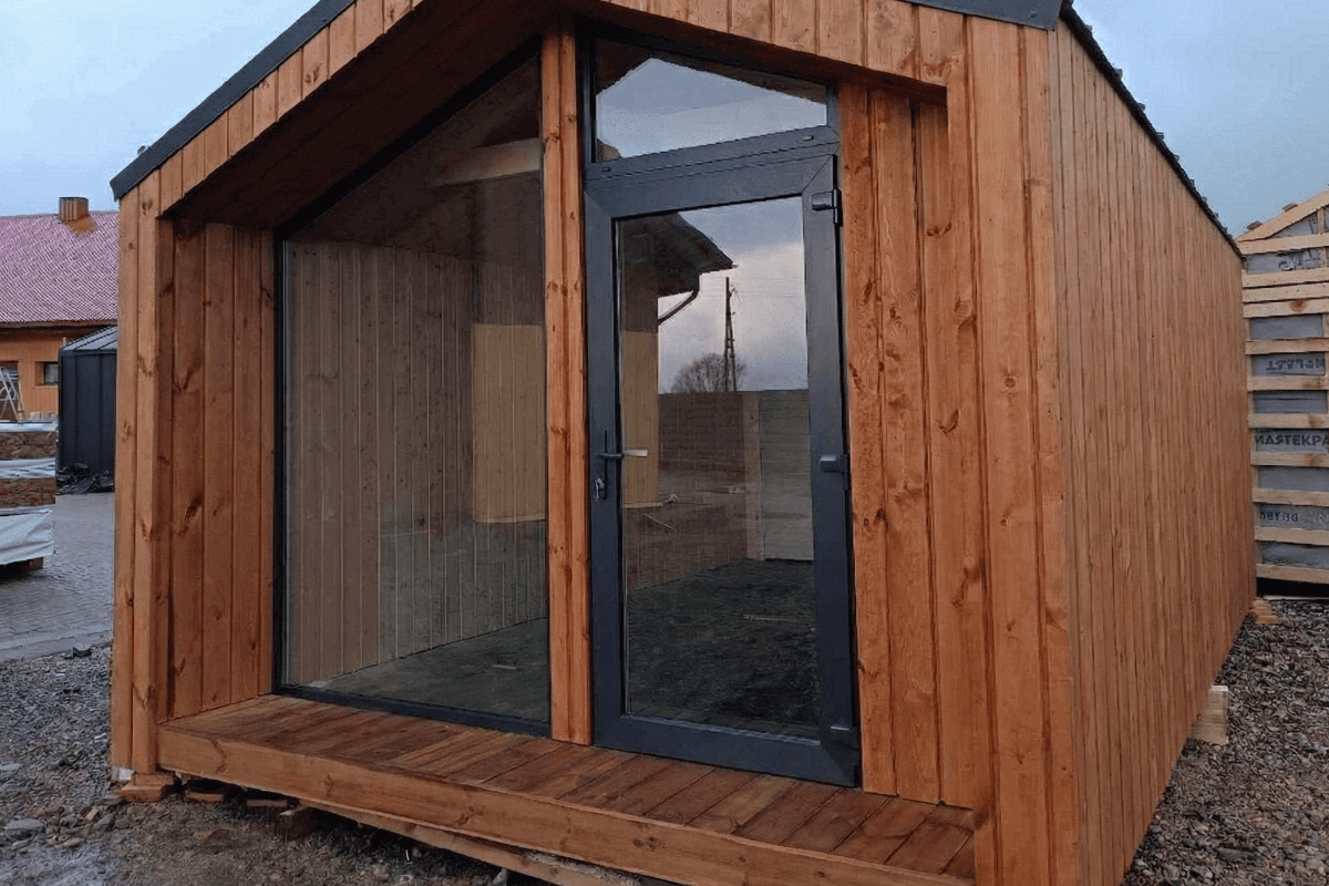 Барнхаус модульный дом 28 м²