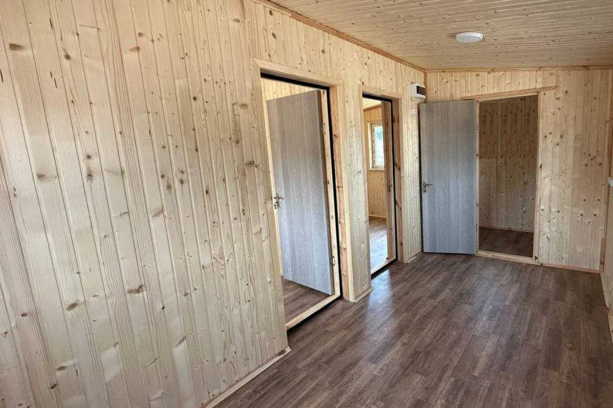 Модульный дом с террасой 30 м²