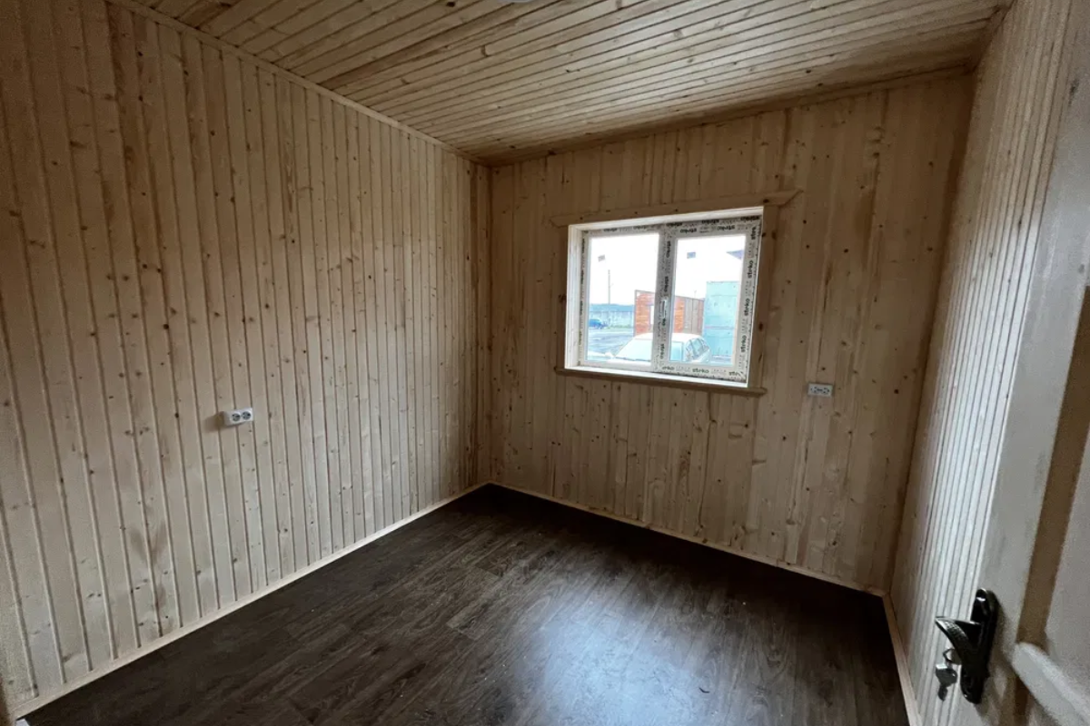 Модульный дом с террасой 30 м²