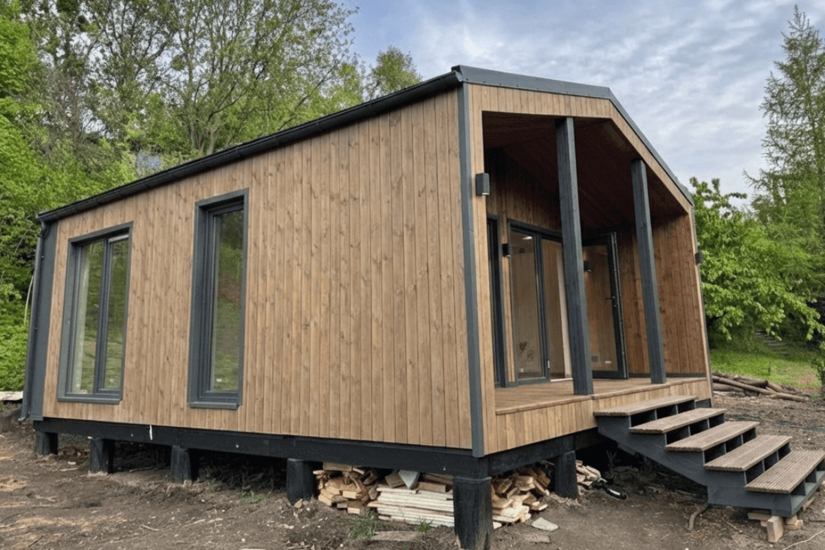 Готовый модульный дом 48 м² (5х8м)