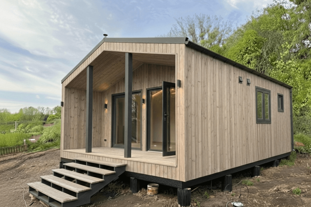 Готовый модульный дом 48 м² (5х8м)