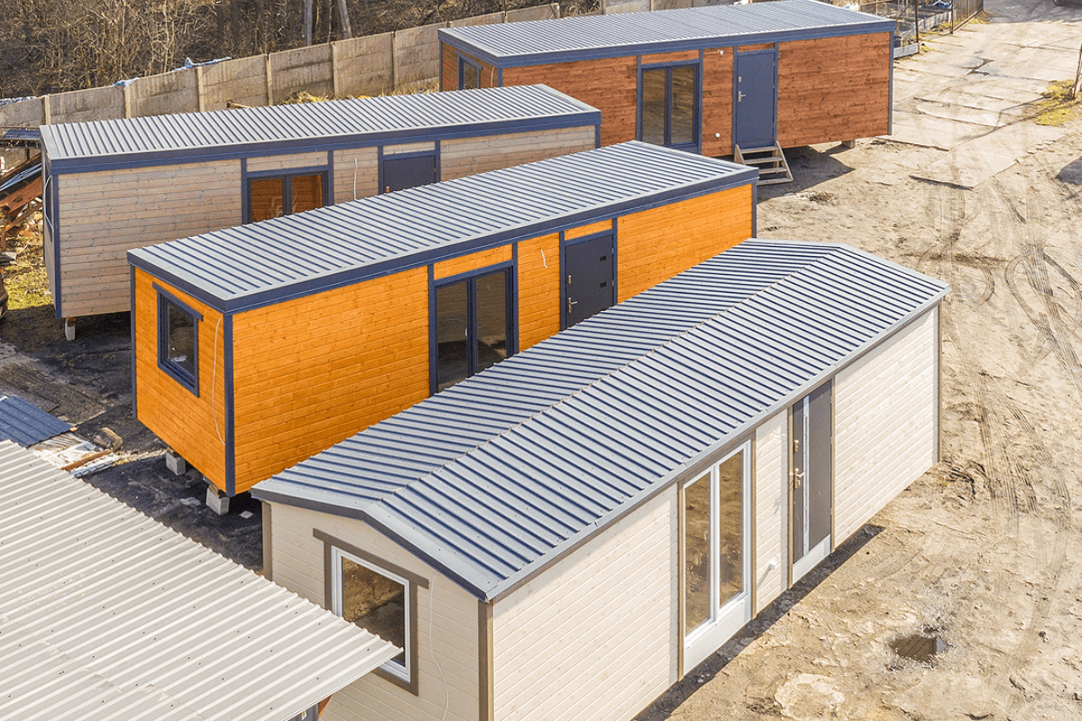 Модульная бытовка 22 м² (9х2,5м)