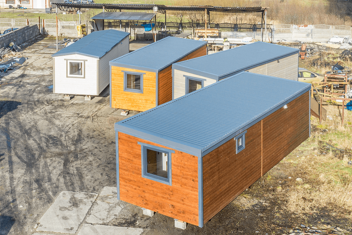 Модульная бытовка 22 м² (9х2,5м)