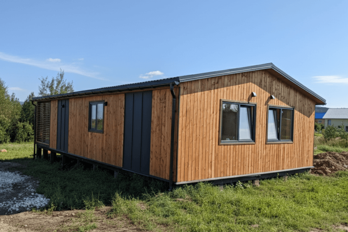 Модульный дом каркасный 72 м² (12х6м)