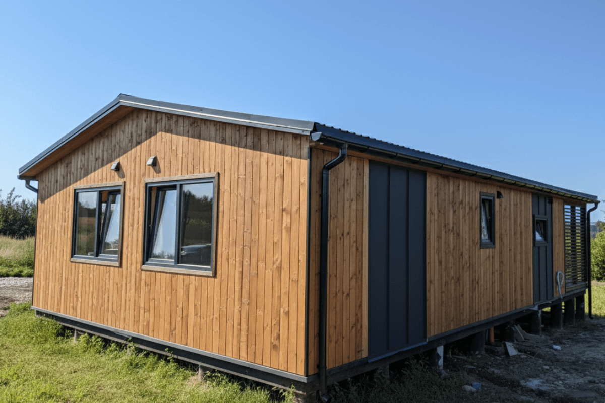 Модульный дом каркасный 72 м² (12х6м)