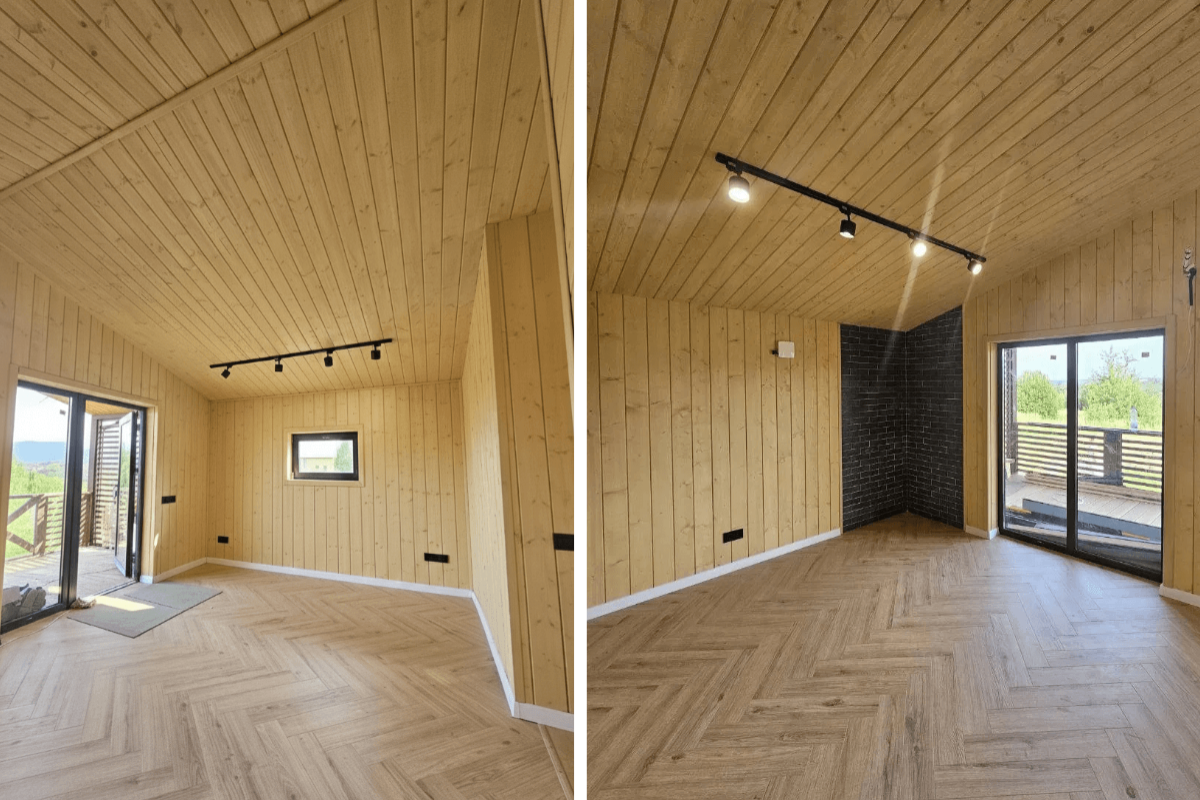 Модульный дом каркасный 72 м² (12х6м)