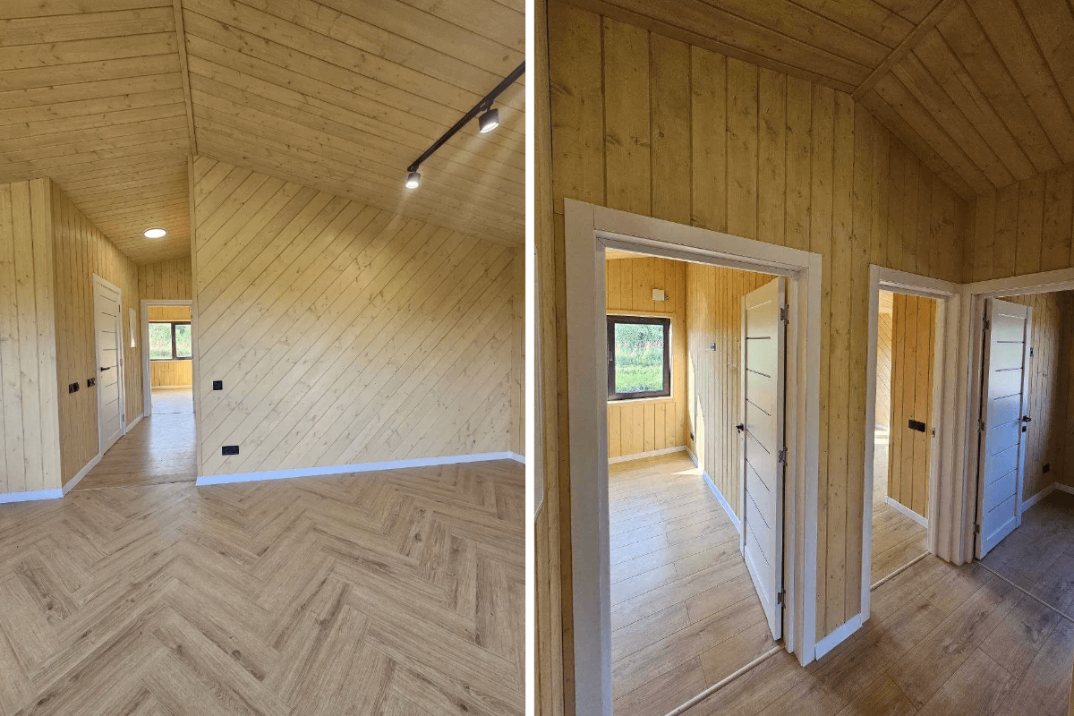 Модульный дом каркасный 72 м² (12х6м)