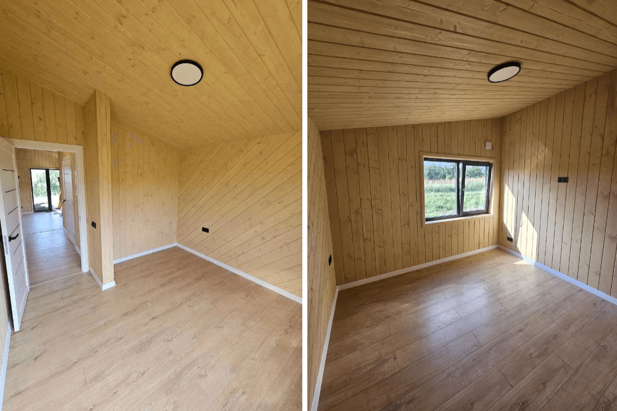 Модульный дом каркасный 72 м² (12х6м)