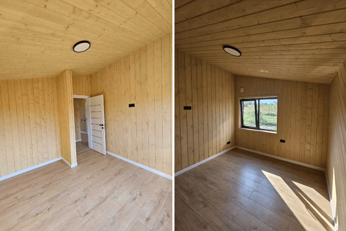 Модульный дом каркасный 72 м² (12х6м)