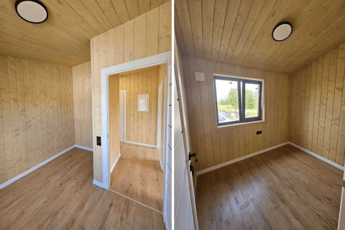 Модульный дом каркасный 72 м² (12х6м)