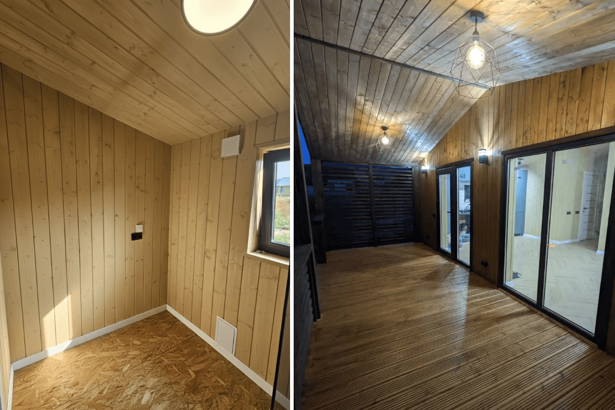 Модульный дом каркасный 72 м² (12х6м)