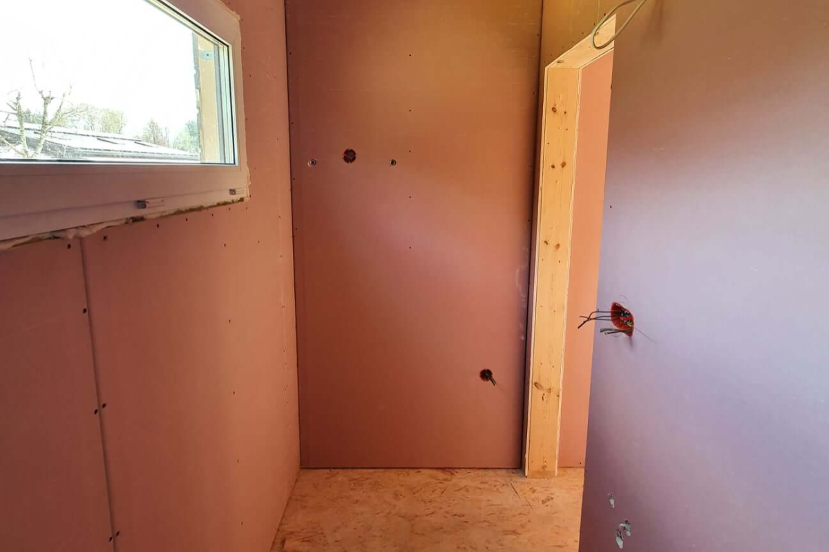 Модульный дом 45 м² с двумя спальнями для семьи