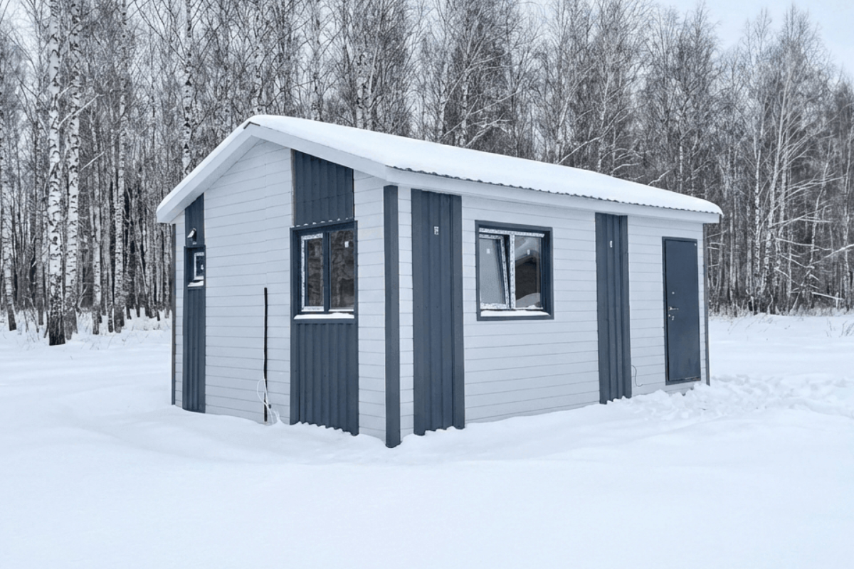 Модульный дом круглогодичный 30 м²