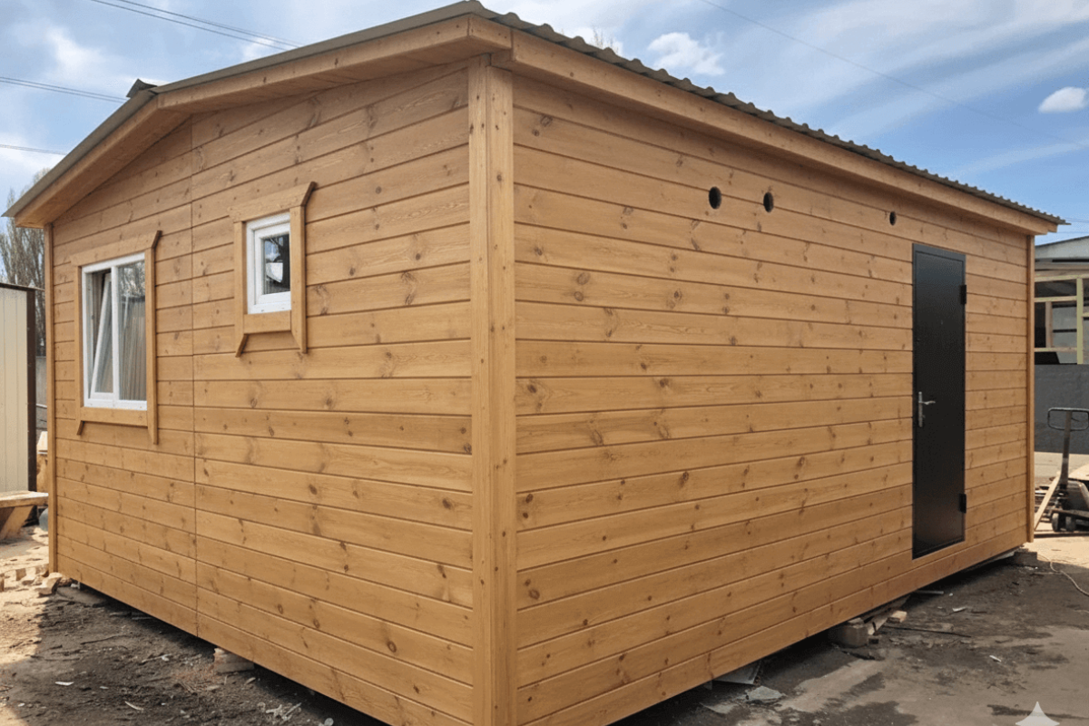 Недорогой модульный дом 30 м² (6х5м)