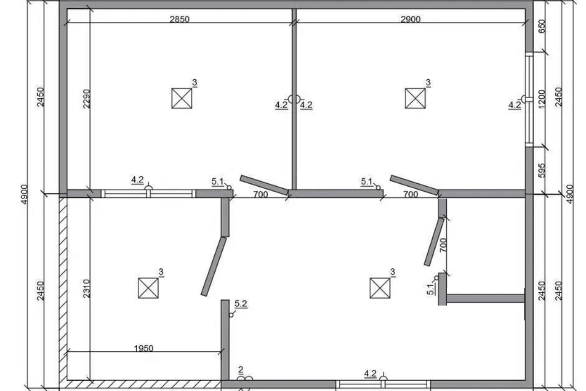 Модульный дом с доставкой 30 м² (5х6м)