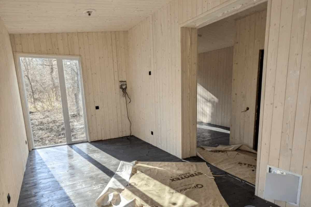 Двух модульный дом 30 м² (6х5м)