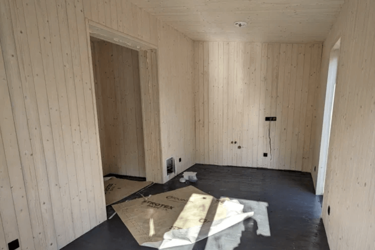 Двух модульный дом 30 м² (6х5м)