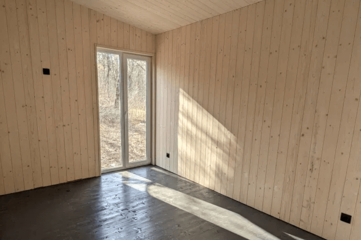 Двух модульный дом 30 м² (6х5м)