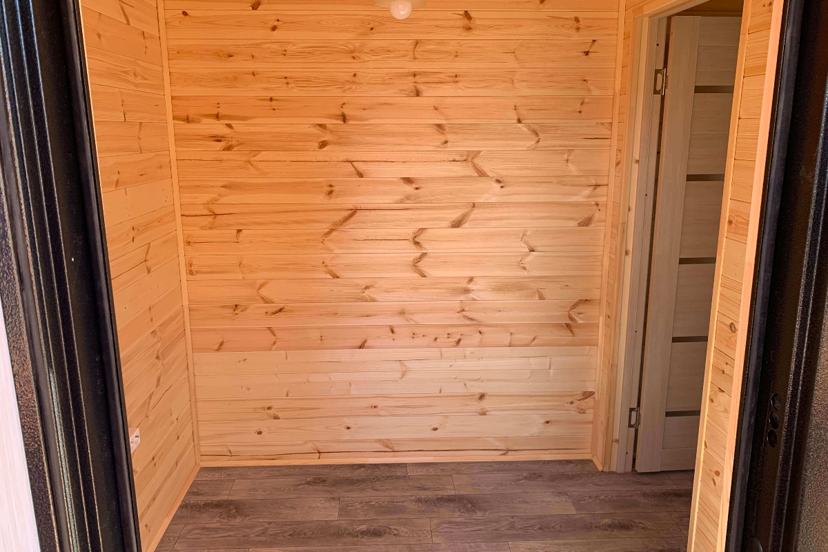 Каркасный дом под ключ 36 м² (6х6м)