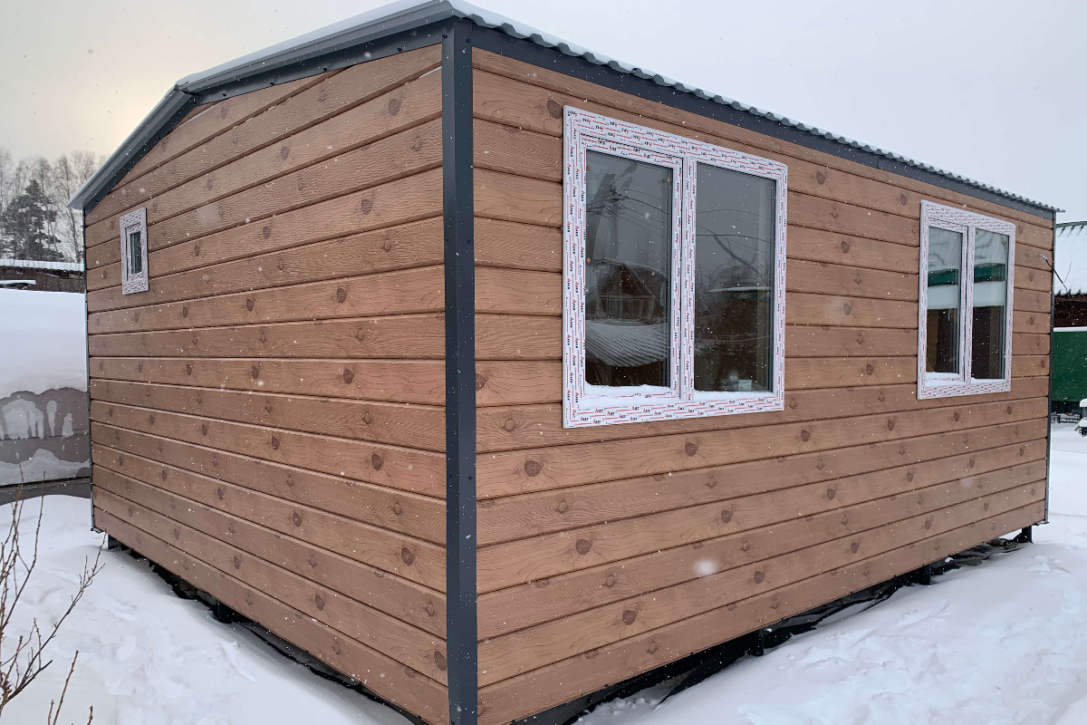 Дом модульный металло-сайдинг