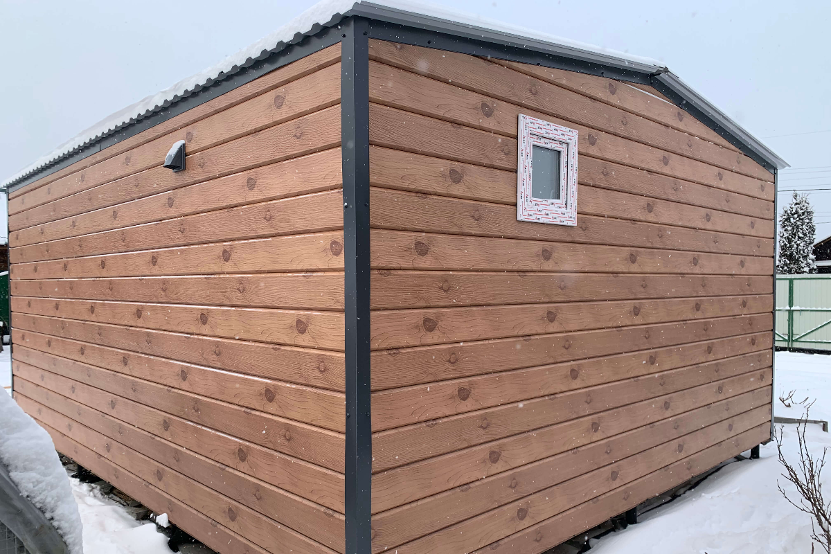 Дом модульный металло-сайдинг