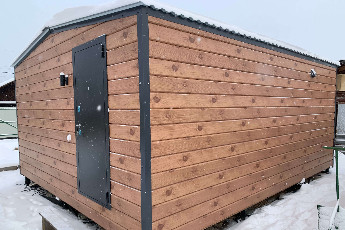 Дом модульный металло-сайдинг