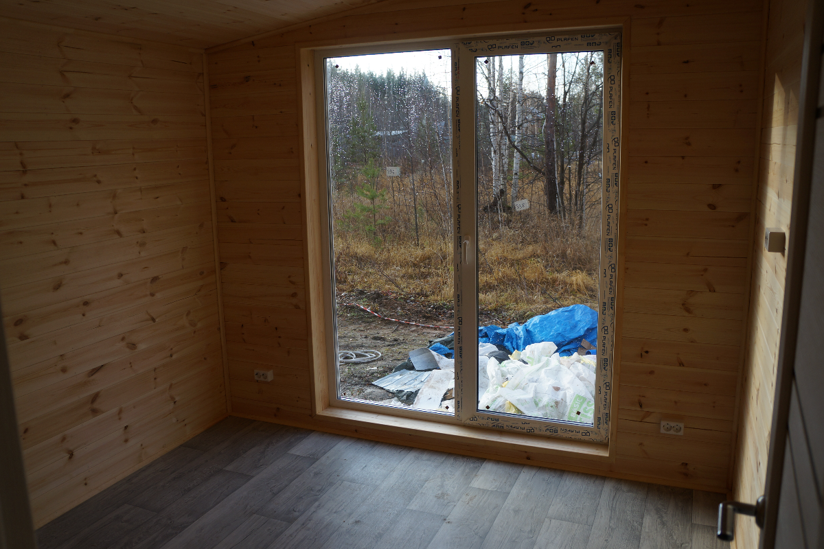 Модульный дом для круглогодичного проживания 40 м²