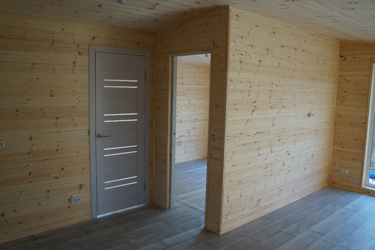 Модульный дом для круглогодичного проживания 40 м²