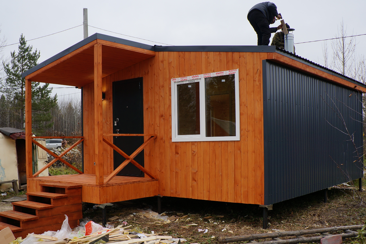 Модульный дом под ключ от производителя 30 м²