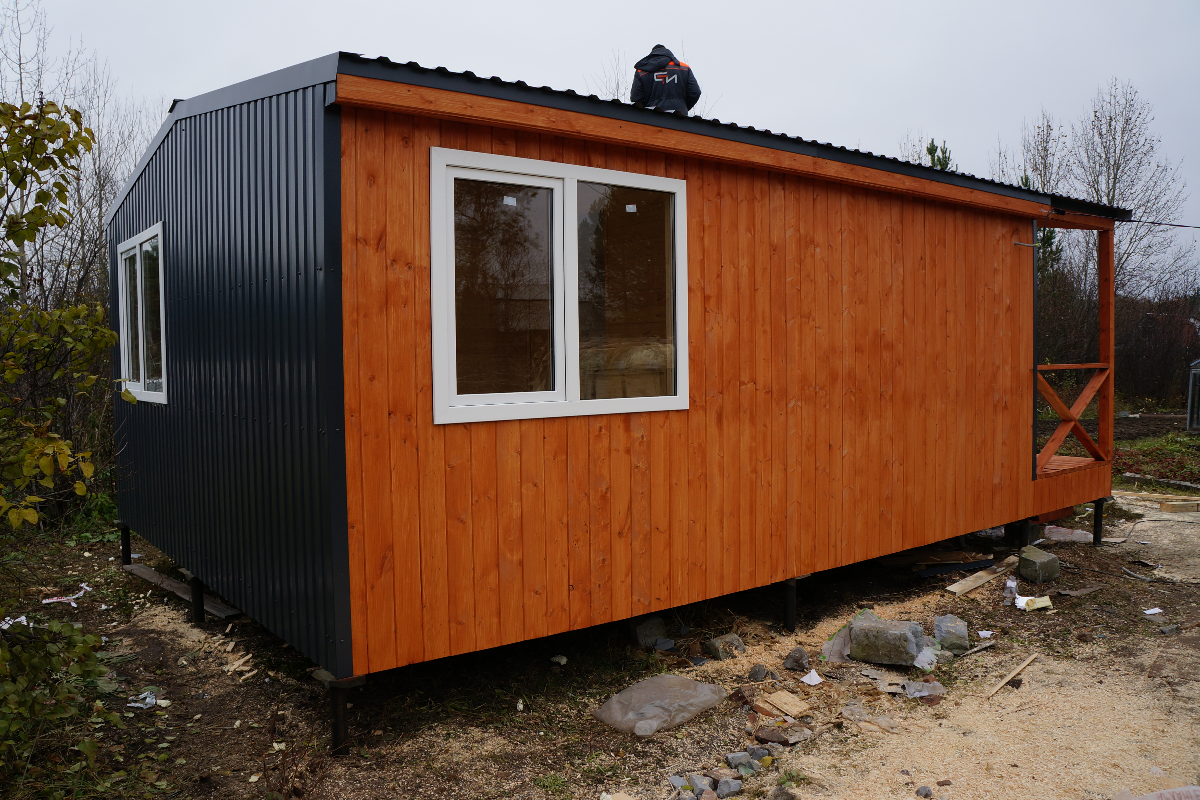 Модульный дом под ключ от производителя 30 м²