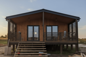 Модульный дом каркасный 72 м² (12х6м)