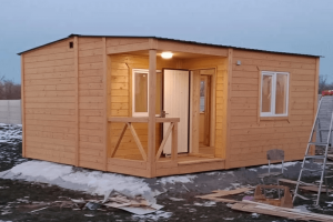 Модульный дом с доставкой 30 м² (5х6м)