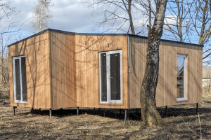 Двух модульный дом 30 м² (6х5м)